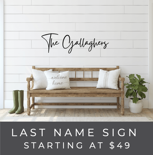 LAST NAME SIGN
